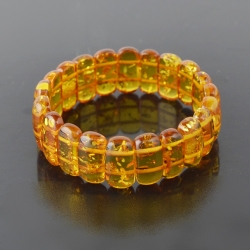 Massive amber beads bracelet